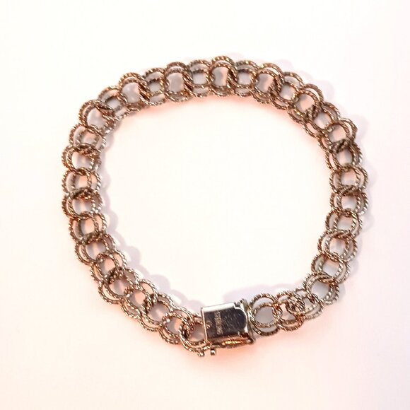 Women's Charm Bracelet - Silver in Colour, 7 " Dressy - Add Your Memories To It - Picture 3 of 5